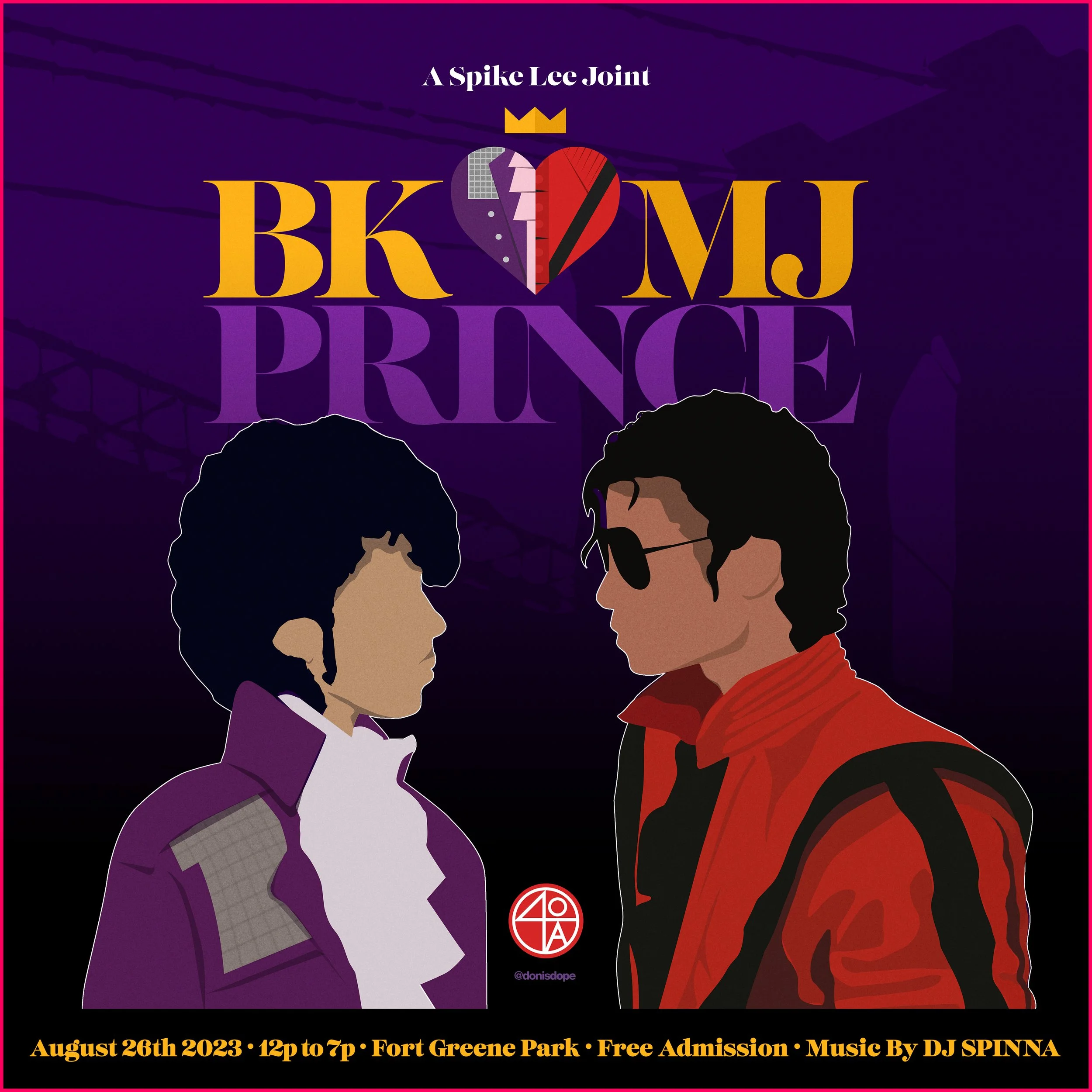 Creative Direction - Spike Lee: BK❤️MJPRINCE Party — donisdope